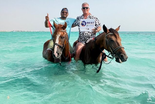 Horse riding with beach & Swimming