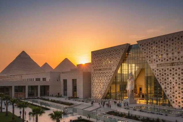 Cairo tour - by flight ( Grand Egyptian Museum & Pyramids )