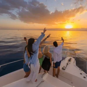 Hula Hula Sunset Cruise with Lunch, Massage